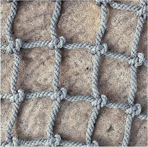 Kinder Klettergerüst NetzTreehouse Strickleiter, Mit Kletterstrickleiter und Zaunnetz(1*2m(3.3*6.6ft))
