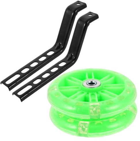 Supvox Stützräder Für Kinderfahrräder Austauschbare Hilfsräder Mit Verstärktem Design Für Stabilität Und Robuste Und Verschleißfeste Fahrradstützräder Für Lernphase