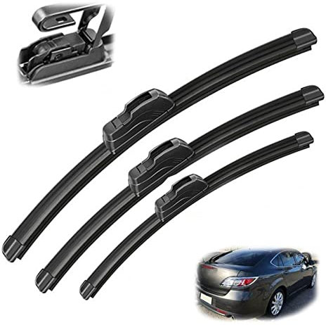 WILSEM Front Rear Window Car Wiper Windshield Windscreen Wiper Blades For Mazda 6 GH1 Hatchback 2007 2008 2009 2020 2011 2012