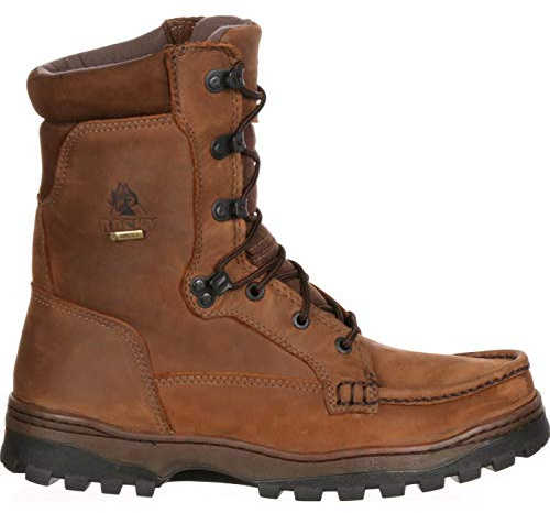 ROCKY Outback Gore-Tex Waterproof Boot, Light Brown, Size 10.5(WI)