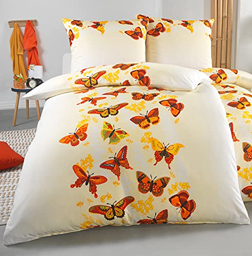 DreamHome 4 teilige Bettwäsche Mikrofaser AllSeason Bettbezug für Bettdecke, Steppdecken 135x200 und Kissen 80x80 Große Auswahl an Farben, Kissenbezug, Design - Motiv:Design 29