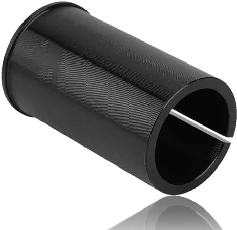 Dilwe Fahrrad Reduzierhülse Sattelstütze, Fahrrad Sattelstütze Adapter 27,2 mm aus Aluminiumlegierung Reduzierhülse auf 28,6/30 / 30,4/30,8/31,6/33,9 mm(27,2 um 30,4 mm drehen)