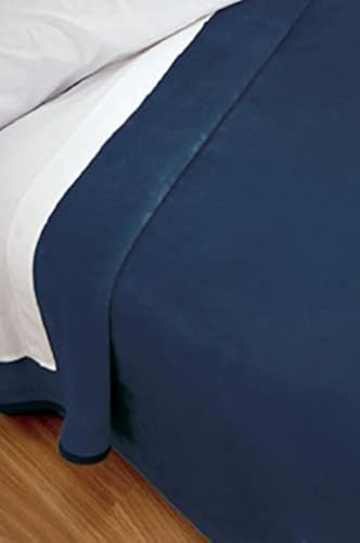 Pielsa – 5047 – 49 | Coperta | Coperta liscia | Coperta per letto | Coperta invernale | Coperta in velluto | Coperta blu | Coperta per letto misura 90