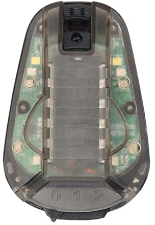 MiOYOOW Luce tattica del casco, luce tattica a infrarossi, luci a clip, per avventure di salvataggio rapide all'aperto (senza batteria)