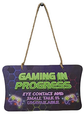 Gifts for Boys, Gamers & Best Friends, Teenage Boys & Girls -Xbox Gaming Accessories - Novelty Gifts for Men & Father's Day Funny & Unusual - Birthday gift for Boyfriend, Brother, Son for Bedroom Door