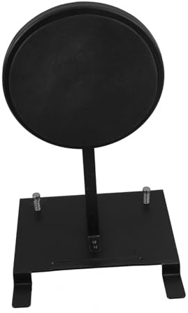 Doppelbasspedal für Bassdrum, Stahl, Schwarz, Leises Übungspedal | Übungszwecke und Unterwegs, Leicht und Tragbar, Kompatibel mit Kickdrum Pedalteilen Zufällige Farbe
