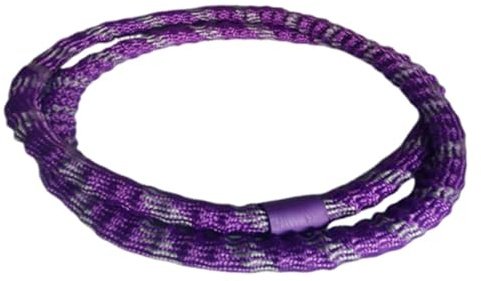 Harilla Gymnastikreifen Weicher Hula Hoop, Trainingsreifen mit Federkern zur Gewichtsreduktion, Fitnessreifen Hula Hoop für Kinder und Erwachsene, 1.25kg, 190cm, Lila