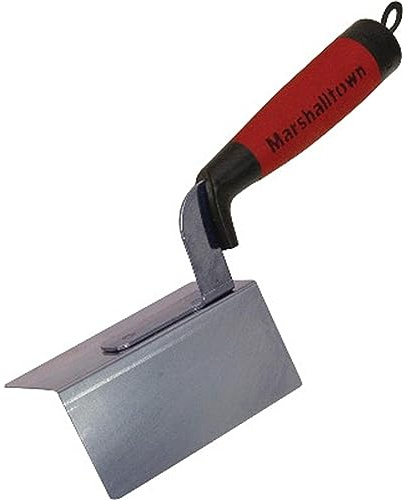 Marshalltown EIFS Angle Trowels, 2 Inch Size, Stainless Steel, Soft Grip DuraSoft Handle, Made in The USA, 5798D