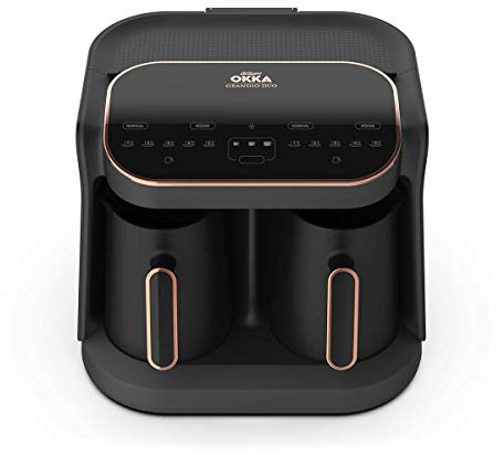 Arzum Okka Grandio Türkischer Kaffeeautomat, Mokka Machine, 10 Tassen, Touchscreen, Automatische Wasserzufuhr, Höhenanpassung, Kupfer, 2,3L Wassertank, Tassenwahl, Licht & Tonsignal
