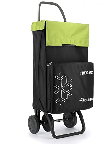 Carro Rolser Thermo Fresh MF 4 Ruedas - Negro y Lima