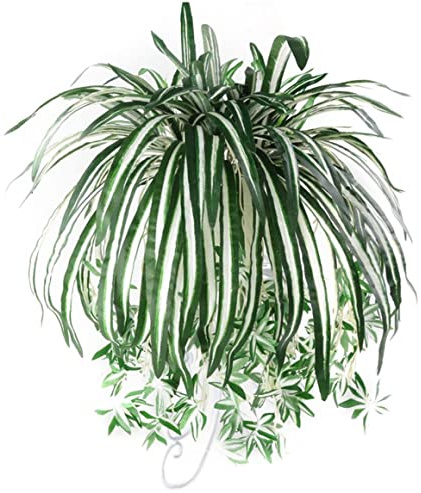 Onsinic 1pc Chlorophytum Comosum Verdure Home Hotel Décor Artificiel Plante Araignée