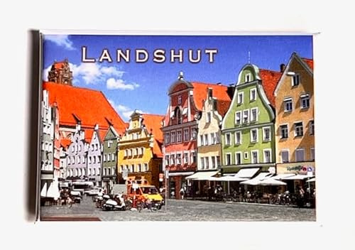 Landshut Kühlschrankmagnet Deutschland Landshut Souvenir Geschenk Aimant de refrigerateur Calamita de frigorifero iman de nevera Koelkastmagneet 261125