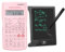 KK-82MS-B/KK-82MS-D Portable Engineering Scientific Calculator with 4.4 Inch LCD Erasable Writing Tablet, Professional Portable Calculator Notepad for Office,School(Pink)