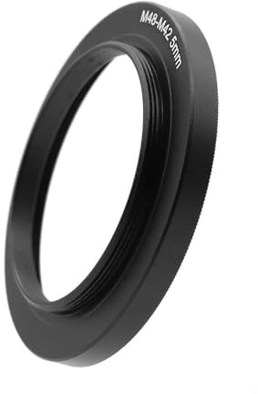 M48-M42 M48 (48 x 0,75 mm) bis M42 (42 x 0,75 mm), Buchse auf Stecker, Dicke 5 mm, 6 mm, 7 mm, 8 mm(8mm Thickness)