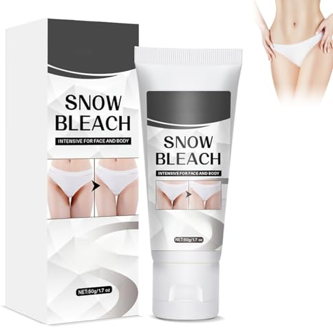 Wonsters 50 g Crema sbiancante Snow, Crema sbiancante per ascelle, sbiancante per donne per ascelle, collo, ginocchia, gomiti peeling serum