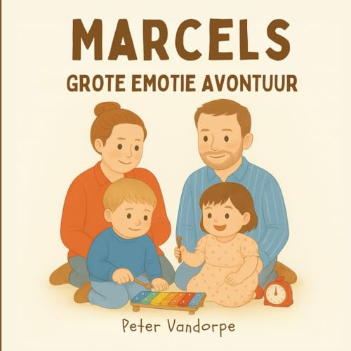 Marcels grote emotie avontuur: Een voorleesboek voor kleuters over boosheid, frustratie en verdriet, en hoe je daar samen rustig mee omgaat.