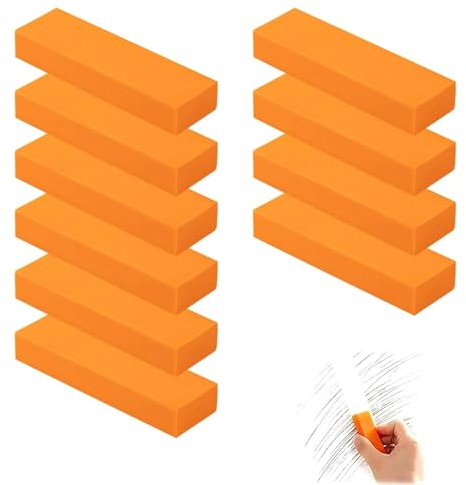 10 Gommes Anti-Calcaire Professionnelles en Acier Inoxydable - Efface Rouille et Tartre - Pour Casseroles, Bouilloires, Robinets et Surfaces Métalliques - Nettoyage Écologique Sans Produit Chimique