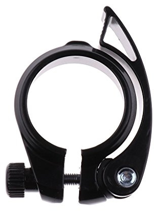 SGerste Aluminium-Sattelklemme für Mountainbikes, Schnellspanner-Verschluss, 40 mm