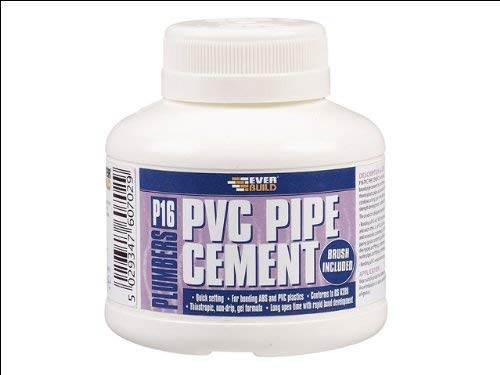 2 x P16PIPE P16 Plumbers PVC Pipe Cement
