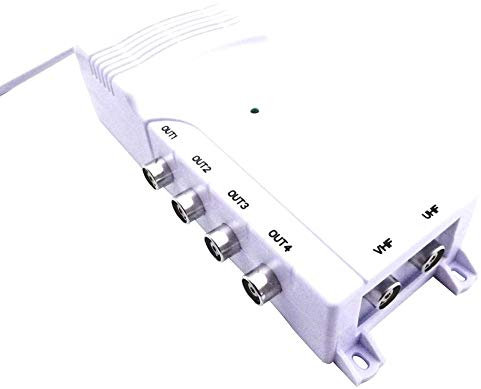 Amplificatore serie 2-4 75 Iec Blaster, tipo spina UK, gamma di prodotti Antiference - Serie 75, amplificatori antena/satellitare e distribuzione