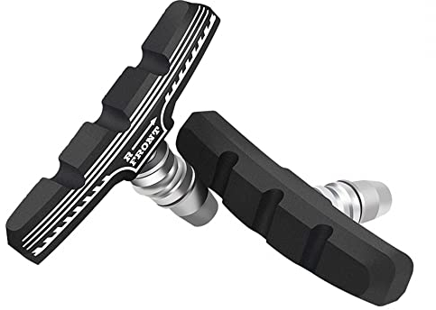 DONGKER V-Brake Bremsbeläge, 2 Stuck Fahrrad Bremsbacken, 70 mm, Bremsschuh Set für MTB BMX Mountainbike