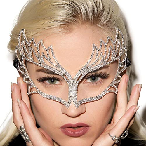 Danlai Masquerade Masken Diamant Strassmasken Mardi Gras Masken Bande Party Kostümfoto Requisiten Für Frauen Dame