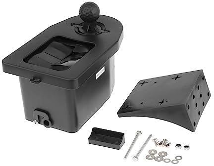 Amagogo Golfball-Waschmaschine, Schläger-Reiniger, vorgebohrte Montage, Waschmaschine, einfache Entleerung, Reinigungs-Sets,