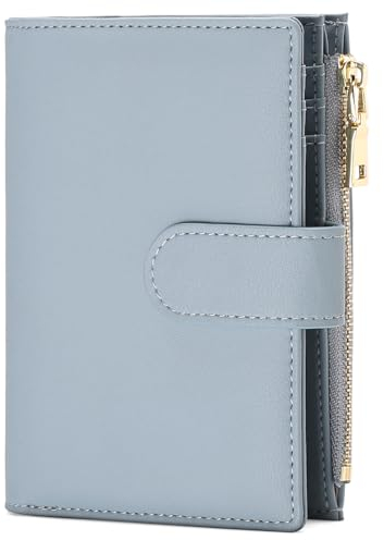 GAEKEAO Geldbörse Damen Klein, Portemonnaie Mit RFID Blockierung, Kleiner Geldbeutel Mit Reißverschlusstasche