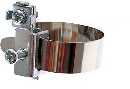 XMediaSat 6 Stück - ETEB1 Band Erdungsschelle | Rostfreier Stahl (V2A), 8-52 mm, 2.5 - 16 mm², 2 Zoll