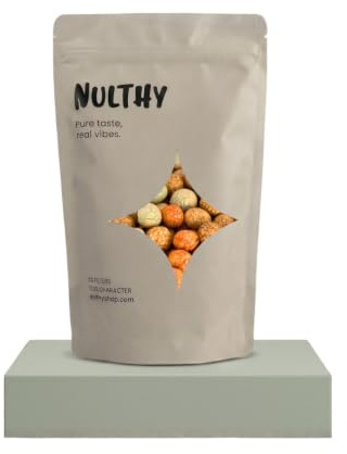 NULTHY - 500gr Cacahuetes Kioto Mix - Frutos Secos Recubiertos - Explosión de Sabor - Kyoto Mix - Rico en Proteín