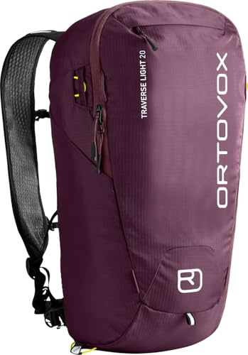 ORTOVOX TRAVERSE LIGHT - Leichter, technischer Rucksack mit körpernaher Passform für lange und schnelle Bergtouren - rot - 20 L