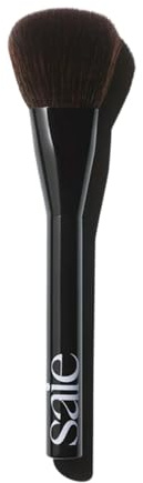 Saie Powder Blush Brush - Fluffy Makeup Brush for Cheeks - Ultra-Soft Tapered Bristles for a Precise, Diffused Application - For Pressed or Loose Powder Face Makeup, Bronzer + Blush - Vegan (1 Count)
