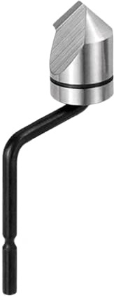 Herramienta de chaflán de avellanador manual de mano para acabado preciso, aplicaciones de metal, madera, entusiastas y avellanador versátil