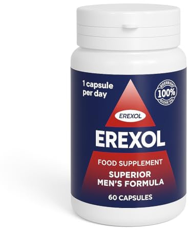 ErexoI – Natürlicher Komplex aus Pflanzenextrakten und Maca – Nahrungsergänzungsmittel – 60 Kapseln (1)