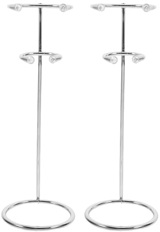 CIYODO Soporte para Espumador de Leche 2 Unidades Acero Inoxidable 304 Base Estable y Resistente Organizador Multiusos para Batidora de Mano Accesorios de Cocina Hogar
