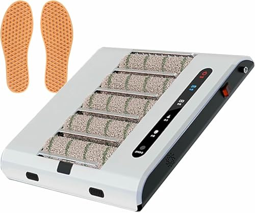 Máquina automática de limpieza de suelas, pulidora de zapatos de inducción recargable, limpiador de zapatos para el hogar y la oficina