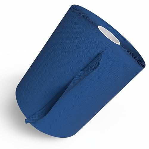 Horn Medical Horn-Haft fein color - Kohäsive Fixierbinde, weich, rutschfest, hautverträglich, selbsthaftend, Blau (10 cm x 20 m)