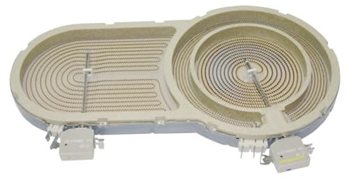 Strahlheizkörper Dreikreis Glaskeramikkochfeld 2100/1750/900W Ø140mm Bosch Siemens 00674650 HiLight-Heizkörper passend für Balay Neff pkd pkc nkt nkm nkc kat domino twist et ef