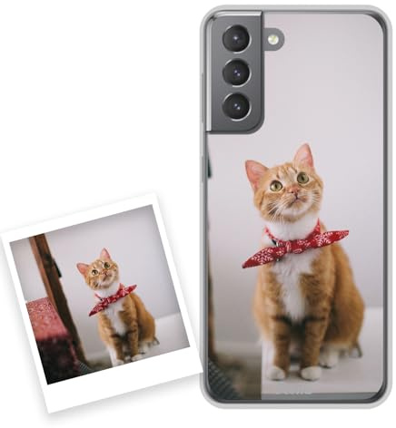 Pevita Personalisierte Hülle für Samsung Galaxy S21 5G mit Foto