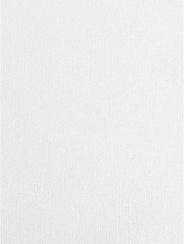 50 ark vitt linne papper silkesväv texturerat A4-papper 135 gsm / 16 kg