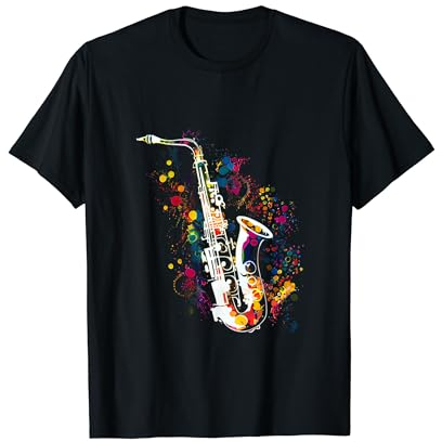 Saxophon Musiker Saxophon Geschenk T-Shirt