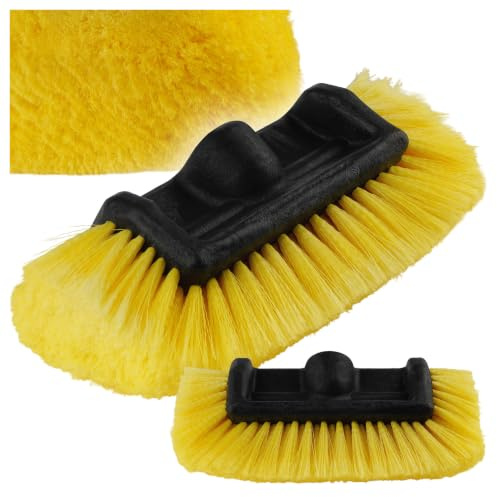 BEGRIS® Autowaschbürste Große Waschbürste Weich, dicht Borsten Autowäsche Car Brush Kunststoffrahmen Waschbesen Auto