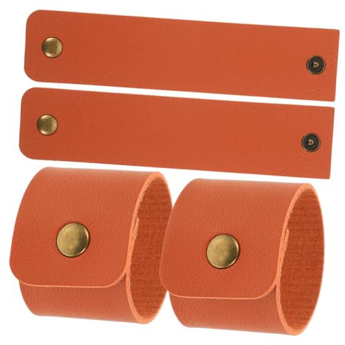 IMIKEYA 12 STK Serviettenringe Aus Leder Serviettenringe Masse Rustikale Serviettenringe Vintage Serviettenringe Dekorativer Serviettenhalter Serviettendekore Jahrgang Einrichtung Bankett