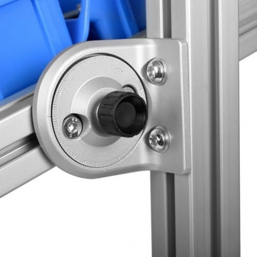 KINETIK MSystem® K40.8WF Winkelfeststellung 8 80x40 mit Befestigungsmaterial, Drehwinkel mit Arretierung - kompatibel mit item 0.0.615.59-1 Set