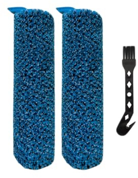 Hydroduo Brushroll/Vacuum Roller Brush Replacement Parts For Shark Hydroduo Cordless Wet Dry Hard Floor Cleaner Vacuum WW201/WW200/WW201q-2 Brush Roll+1 Cleaning Tool（Original Blue）
