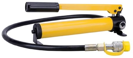 Thread Specification ZG3/8”,Manual Hydraulic Pump CP-700, Tube Length 1.8M/70in Manual Pump, Oil Storage Capacity 2800cc, Suitable For All Kinds Of Separate Hydraulic Tools(Size:CP-180)