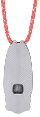 Whistle Rescue - 120 DB Titanio Profesional, Alarma de Defensa | Aventura Salvaje, Senderismo, Escala, Carreras, Montaña, Mochila y Supervivencia, Protección Personal