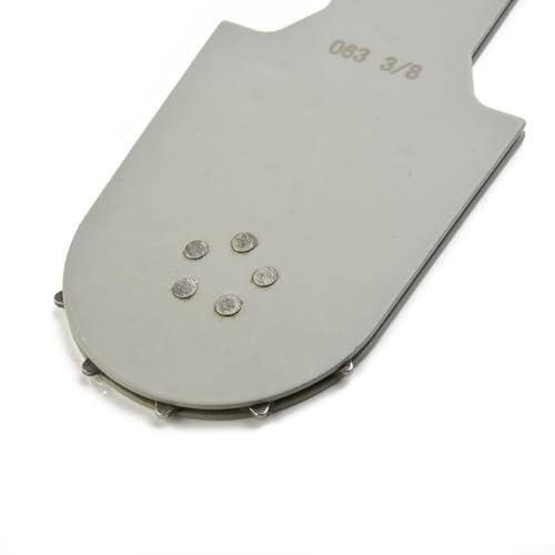 Eawfgtuw Für austauschbare Ritzelspitze, 0,95 cm Teilung für .050, .058, .063 Gauge Führung für Stangen, kompatibel mit Oregon 30853, passend für Kettensägen-Kettenritzel (0)