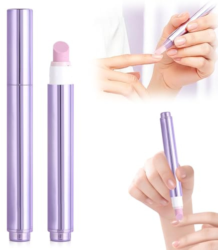 3-in-1 Nagelhautölstift, 2026 Neu Nagelhautentferner Stift mit Keramikspitze, Nagelhautschieber-Ölstift mit Keramikspitze, Nagelpflege Stift Nagelhautöl für Trockene, Strapazierte Nägel (1Pcs)