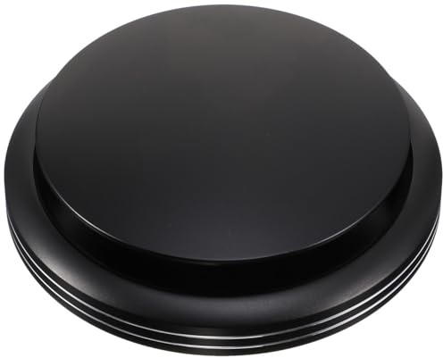 Diffusore Profumo Auto Ricaricabile in Lega di Alluminio | Nero, Design Esterno Semplice, Pastiglie Aromatiche Sostituibili, Riutilizzabile